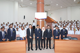 We were honored to welcome the distinguished delegates from Malaysian Marine Department for audit under STCW I/10 on 23rd September, 2025.